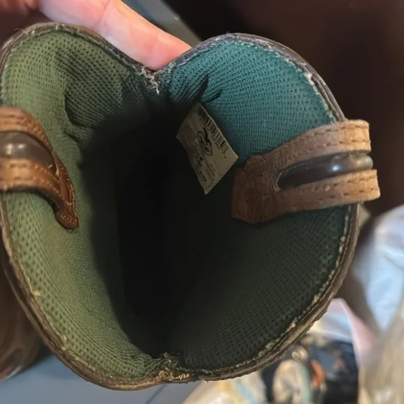 Georgia Boot Mud Dog Farm & Ranch Leather/Rubber Western Boots - Picture 8 of 12